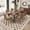 Camel, variant on LUKU 10'x14' Vintage Checkered Faux Wool Area Rug, Machine Washable 0.24-Inch Low-Pile Carpet with TPR Non-Slip Backing for Home Decor, Black
