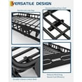 thumbnail image 2 of GARVEE Roof Rack Cargo Basket,84"x39" Universal Rooftop Cargo Carrier Basket with Extension Luggage Rack,200 Lbs Capacity for Suvs,Trucks,Vehicles, 2 of 9