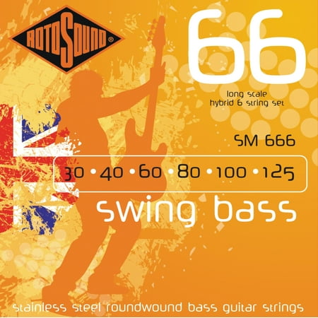 SM66 Trubass 4-String Roundwound Bass Strings