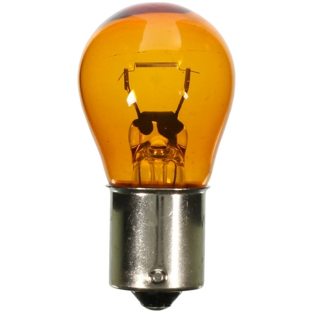 Wagner Lighting Turn Signal Light Bulb 1156NA Standard Series; OE Replacement; 1156; Natural Amber; Single