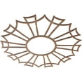thumbnail image 2 of 36"OD x 12 5/8"ID x 3/8"T Augustus Wood Fretwork Pierced Ceiling Medallion, Walnut, 2 of 3