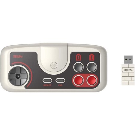 8Bitdo PCE 2.4G Wireless Gamepad for PC Engine CoreGrafx Mini, PC Engine Mini,TurboGrafx-16 Mini & Nintendo Switch (PCE Edition)