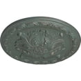 thumbnail image 3 of Ekena Millwork 11 3/4"OD x 3/8"P Stockport Ceiling Medallion, Hand-Painted Cloud Burst Crackle, 3 of 5