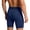 Dark Blue, variant on Mens Compression Shorts Quick Dry Bodybuilding Tights Shorts,Fitness Leggings Elastic Waist Sport Gym Running Shorts White
