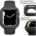 thumbnail image 3 of CNAGAIN Funda Resistente Para Apple watch case 44mm 40mm 45mm 41mm 8 se 6 5 3 iWatch Accessorie TPU Protector De Pantalla serie 7, 3 of 4