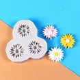 thumbnail image 6 of Easeky Flexible Silicone Flower Mold for Polymer Clay Earrings, Tiny Daisy Fondant & Resin Casting Diy Tool, Jewelry & Cupcake Decoration, 1X Silicone Mold, 6 of 9
