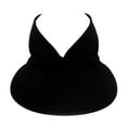 thumbnail image 2 of SPRING PARK Summer Women's Sun Visor Sun Hat Anti-ultraviolet Elastic Hollow Top Hat for Outdoor, 2 of 8