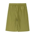 thumbnail image 4 of Mgmyaa Men's Casual Shorts Elastic Waist Drawstring Lightweight Outdoor Summer Beach Shorts with Pockets Hiking Shorts, 4 of 5