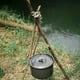 thumbnail image 2 of Colgador Trípode para Exteriores Acampar Senderismo Bushcraft Olla Parrilla, 2 of 6