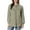 Green, variant on Briggs Women's Relaxed Fit Button Front Long Sleeve Waffle Shirt (US, Alpha, Small, Regular, Regular, Green)