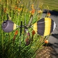 thumbnail image 3 of In the Breeze 2620 — Pivoting Bumble Bee Bug Spinner — Colorful, Fun Wind Spinner and Wind Direction Indicator, 3 of 4
