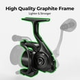 thumbnail image 3 of Piscifun Viper X Spinning Reel 2000, Saltwater Spinning Fishing Reel, Open Face Fishing Reel, 10+1BB, 6.2:1 Gear Ratio, 22LB Drag, Foldable Handle, 3 of 7
