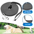 thumbnail image 2 of Correa larga de adiestramiento para perros BAAPET, 4,5 m, 6 m, 9 m, 15 m, 30 m, nailon, negra, 2 of 6