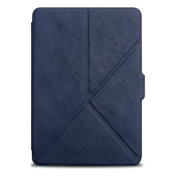 GJX Smart Magnetic Origami Faux Leather Cover Case Stand for Kindle Paperwhite 1 2 3