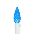 thumbnail image 3 of Northlight LED Faceted C6 Christmas Lights - Multi-color - 24.25' White Wire - 70ct, 3 of 8