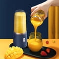 thumbnail image 2 of Exprimidor de Frutas para Batidos y Exprimidor de Frutas Batidoras de Mano Recargables por USB con 6 Cuchillas Afiladas Fáciles de Limpiar, 2 of 5