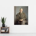 thumbnail image 2 of Thomas Edgar Stephens George C Marshall Extra Large Art Print Wall Mural Poster Premium XL, 2 of 3