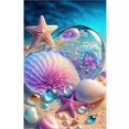 thumbnail image 1 of POINTERTECK 5D DIY Diamond Art Kits Full Round Drill Beach Shell Series for Home (NH2948), 1 of 10