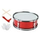 thumbnail image 3 of Caja de tambor de 11 pulgadas, instrumento de percusión ligero para adolescentes, chicos y chicas. Rojo, 3 of 9