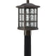 Quoizel Stonington Grande Lanterne de Poste LED en Bronze Palladien – image 3 sur 6
