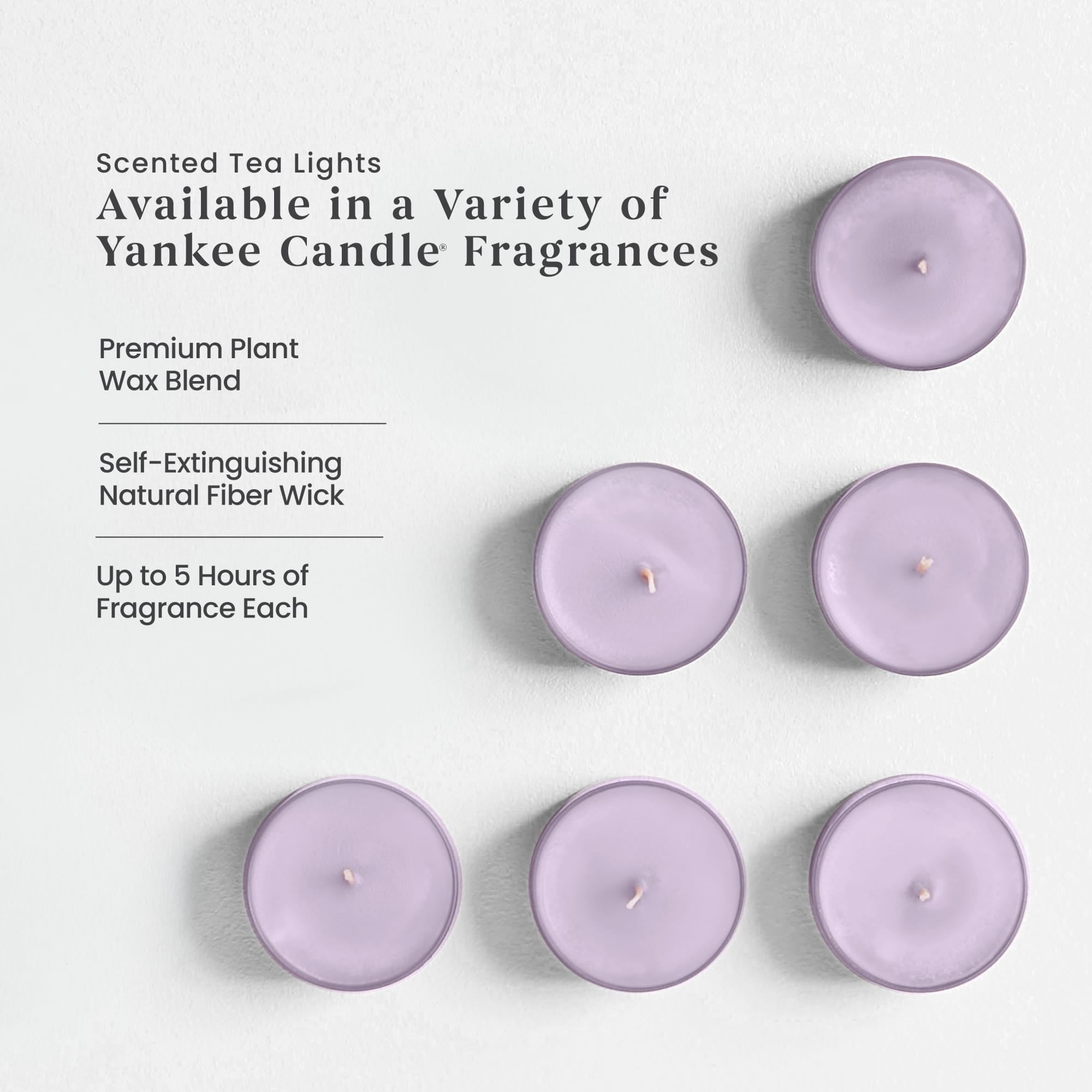 Yankee Candle Scented Tealight Candles, 12-Pack, Lemon Lavender Mini Candles