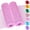 Pink, variant on 10 Inch Deco Mesh Ribbon, Decorative Mesh Roll for Wreath Supplies Crafts Christmas Tree Garland Easter Valentine Mardi Gras Decoration (2 Rolls)