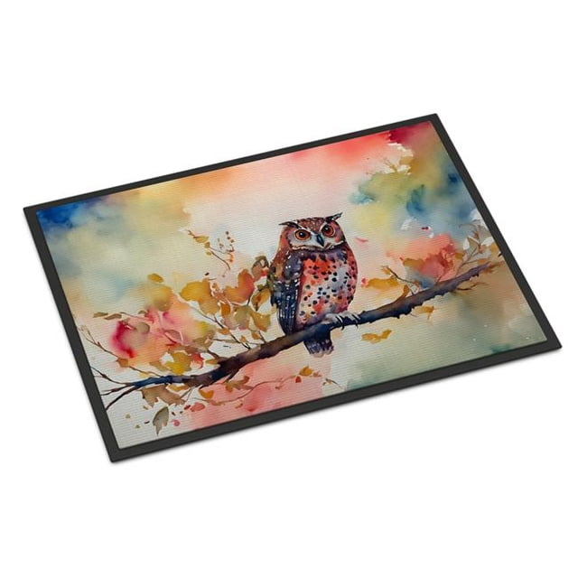 DAC3220MAT Paillasson Unisexe Elfe Hibou 18 x 27 Po