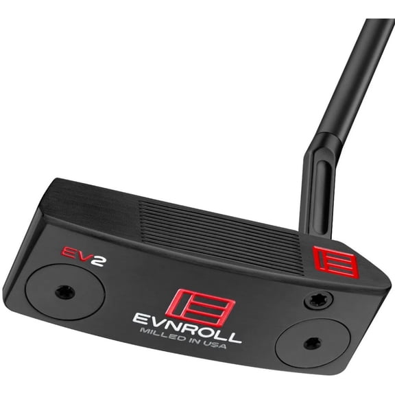 Pre-Owned Evnroll EV2 Black Short Slant Midblade Putter 33 Inches