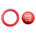 thumbnail image 3 of For Camry For Tacoma For Prius Red Engine Start/Stop Push Start Cover & Ring, 3 of 9