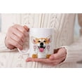thumbnail image 7 of WIRESTER 11 Oz Ceramic Tea Cup Coffee Mug, Red Pembroke Welsh Corgi, 7 of 7