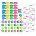 thumbnail image 1 of Bobin Organizing Clips, 90pcs Bobine Thread Copains Bobine Fixation Clips Bobine Clip Essayé et de Confiance, 1 of 14