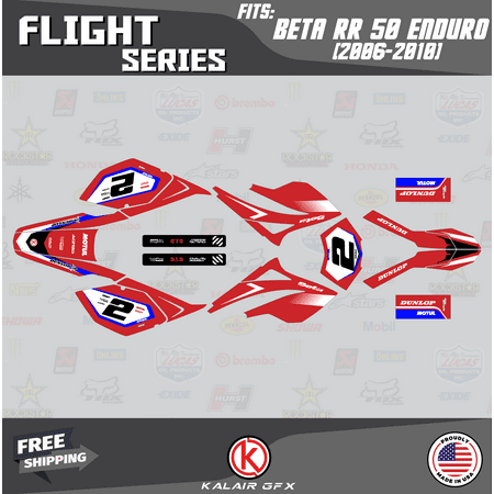 Kalair GFX Graphics Kit for Beta RR50 (2006-2010) Flight Series