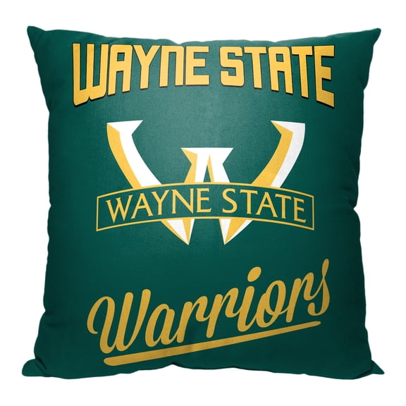 The Northwest Group Wayne State Warriors 18" x 18" Alumni Pillow