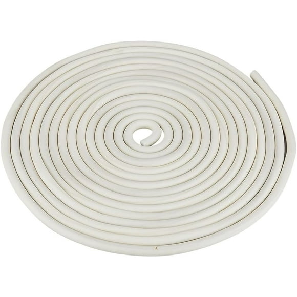 26.24FT/8m Backer Rod Caulk Saver for Gaps EPDM Sealing Strip White Rubber Backing Rod Joint Filler 0.39'' Diameter Foam Rubber Weather Stripping Suitable for Most Cracks