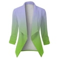 thumbnail image 1 of Vedolay Women's Blazer jackets Women's Casual Blazers Long Sleeve Oversized Business Lapel Collar Jacket,Green XL, 1 of 5