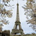 thumbnail image 2 of Blaustein, Alan 15x15 White Modern Wood Framed Museum Art Print Titled - Tour Eiffel au Printemps, 2 of 4