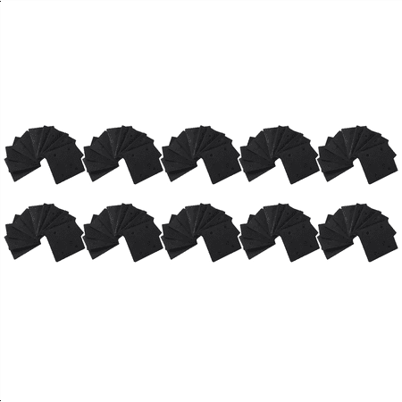 

Growment 100 Pcs Self Adhesive Foam Part Sander Back Pad Sanding Mat for Makita 4510