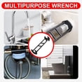 thumbnail image 2 of Multifunctional Sink Wrench, 2026 Upgraded Sink Wrench Faucet Plumbing Tool, Basin Wrench Under Sink Faucet Wrench Tight Spaces Tools for Kitchen and Bathroom, 2 of 7