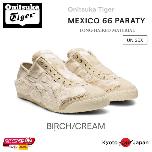 Onitsuka Tiger MEXICO 66 PARATY ( BIRCH ) 1183B601.200 Long-haired material New