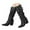 Black, variant on UngA Cowgirl Boots Women Women's Cowboy Boots Mid Calf Cowgirl Embroidered Western Pointed Toe Chunky Heel Pull On Knee High Boots Khaki,6