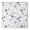 White Daisy Flower, variant on Red Daisy Flower Green Centers Pattern Square Fitted Tablecloth with Elastic Edge,Square Table Cover,Washable Elastic Table Cover for Home Kitchen Party Decor 34"x34"