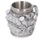 thumbnail image 1 of Taza De Acero Inoxidable Motores, V8 Y V6 3D Motor Taza De Café Creativo Personalizado De Acero Inoxidable Con Asa Aislante Para Los Entusiastas Del Automóvil, Padre, 1 of 7