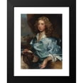 thumbnail image 2 of Gerard Soest 15x18 Black Modern Framed Museum Art Print Titled - Portrait of a Young Gentleman of the Ashley-Cooper Family, 2 of 5