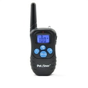 Petrainer Replacement Remote Transmitter for 330 Yards Remote Training E-collar 998DR/998DRB/998DB/998DBB Rechargeable and Waterproof Dog Training Collar with Newly Upgraded-blue Backlight Screen