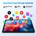 thumbnail image 2 of BUFO 11 inch Tablet , 30GB RAM 128GB ROM Octa-Core, 2K FHD 2000x1200 Display, 7800mAh Battery, 5G Wi-Fi, 2 of 7