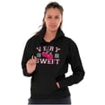 thumbnail image 3 of Very Sweet 90s Varsity Cherries Hoodie Sweatshirt Women Brisco Brands S, 3 of 4