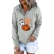 thumbnail image 1 of Gibobby Sudadera oversize mujer, Sudadera con capucha para mujer, con capucha(Gris,XG), 1 of 4