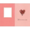 thumbnail image 2 of Freedom Greetings Die Cut Window with Heart of Flowers: Sweetheart Valentine's Day Card, 2 of 2