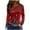 Army Green, variant on Enjoytime Christmas Tops for Women Trendy Printed Round Neck Long Sleeve Shirts Xmas Holiday Casual Plus Size Women Blouses Army Green XXXL