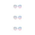 thumbnail image 4 of Gafas de sol sin marco Minnieouse vintage lujo mujer incrustaciones diamantes imitación UV400, 4 of 6